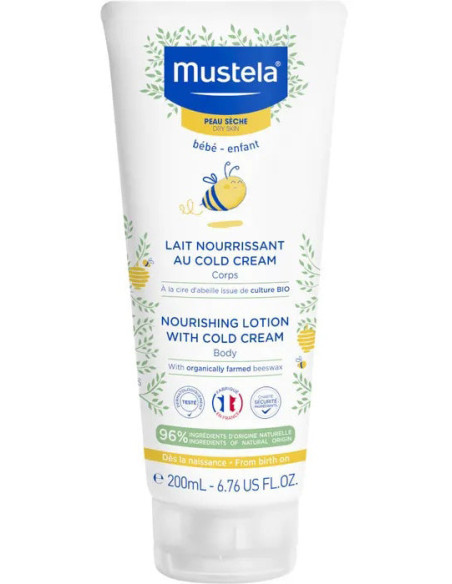 Mustela latte nutr cc 200ml