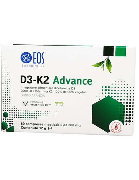 Eos d3 k2 advance 60 compresse mastic