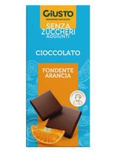 Giusto s/zucch cioc arancia85g