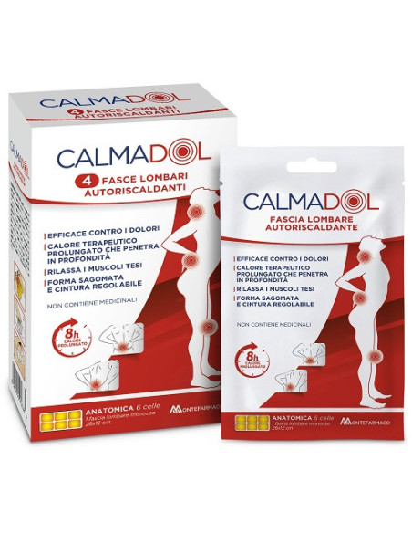 Calmadol fascia lombare 4pz