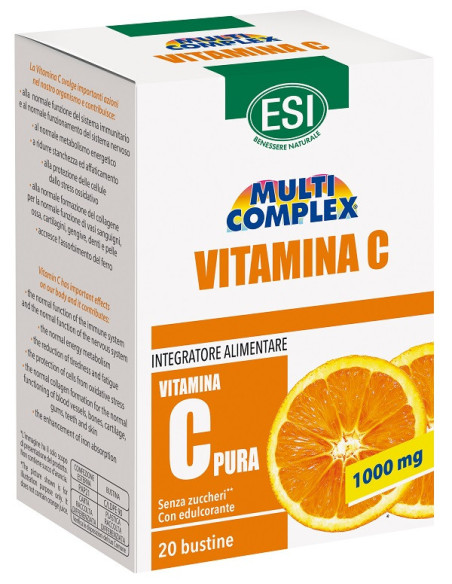 Esi multicomplex vit c 20 bustine