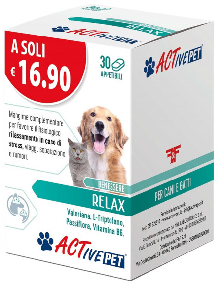 Active pet relax 30 compresse