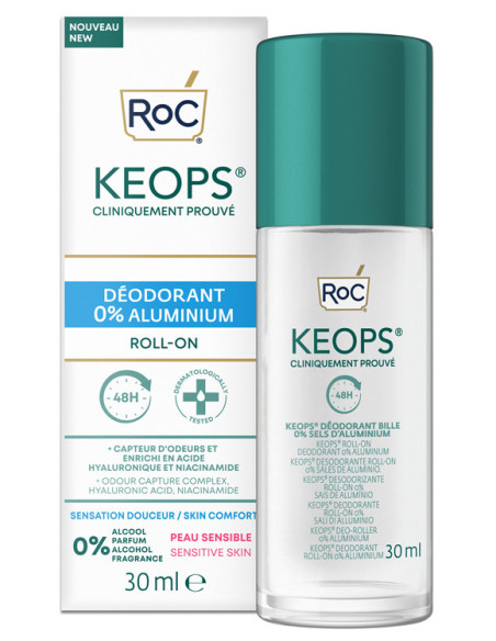 Roc keops deodorant roll on