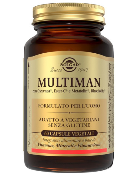 Multiman 60 capsule veg