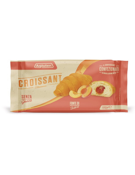 Agluten croissant alb 4pz 55g