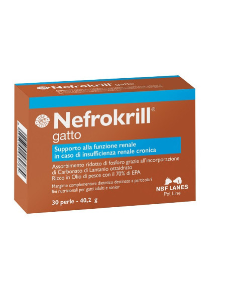 Nefrokrill gatto 30prl