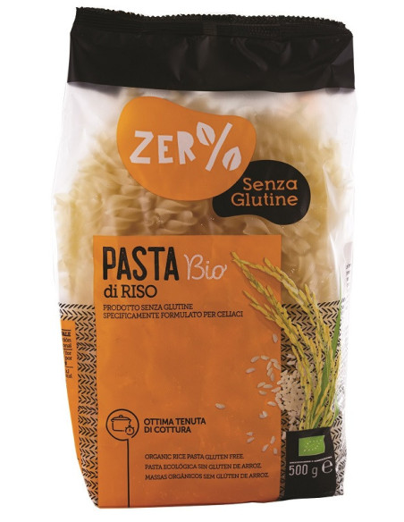 Zer% glutine fusilli riso bio