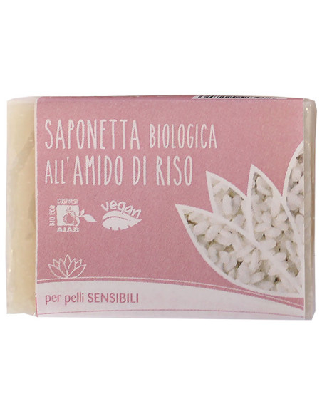 Saponetta amido di riso bio