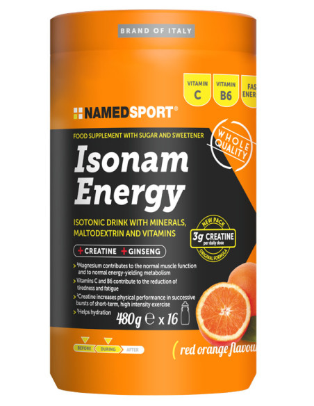 Isonam energy orange 480g