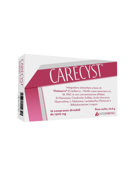 Carecyst 16 compresse gastroprotette