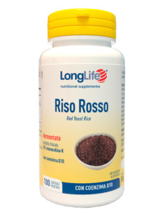 Longlife riso rosso 100 capsule veg