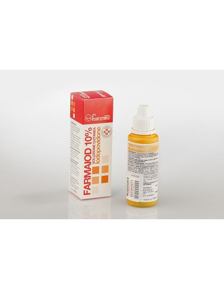 Farmaiod 10% soluz cut fl100ml