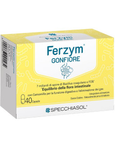 Ferzym gonfiore 40 capsule