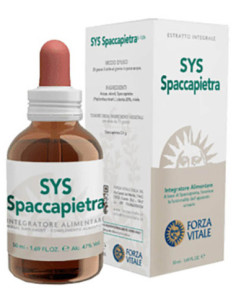 Sys spaccapietra sol ial 50ml - FORZA VITALE | Clubfarma