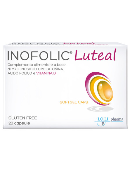 Inofolic luteal 20 capsule molli