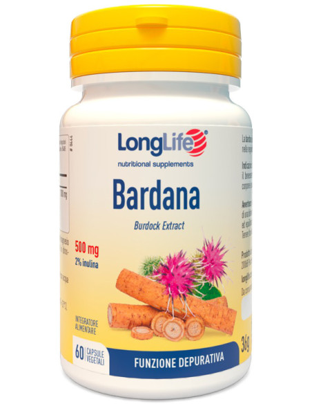 Longlife bardana 60 capsule veg