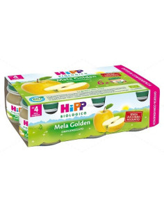 Hipp bio omogeneizzato mela golden 6vasettix80g