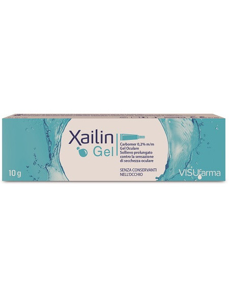 Xailin gel lubrif oculare 10g