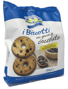 Happy farm bisc gocce ciocc 200g | Clubfarma