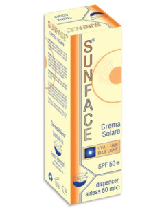 Sunface cr solare spf50 piu 50ml | Clubfarma