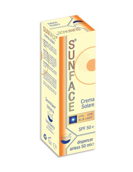 Sunface cr solare spf50 piu 50ml