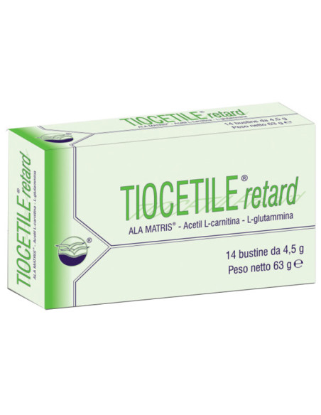 Tiocetile retard 14 bustine 4,5g