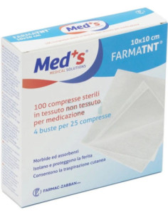 Garza meds tnt 10x10cm 100pz | Clubfarma