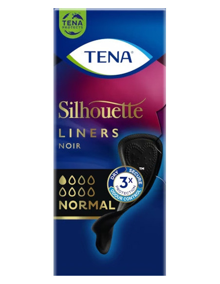 Tena silhouette noir normal26p