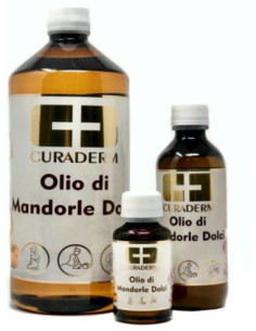 Olio mandorle 200ml curaderm | Clubfarma