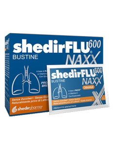 Shedirflu 600 naxx arancia senza zuccheri 20 bustine