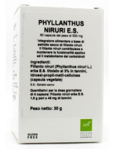 PHYLLANTHUS NIRURI ES 60 CAPSULE