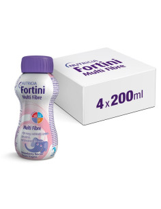 Fortini multi fibre gusto fragola 200 ml | Clubfarma