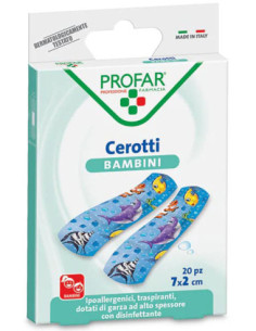 Profar cerotti bimbo 7x2cm 20p