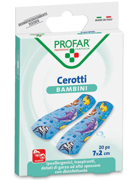 Profar cerotti bimbo 7x2cm 20p