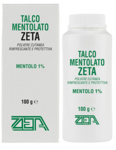 Talco mentolato zeta 100g