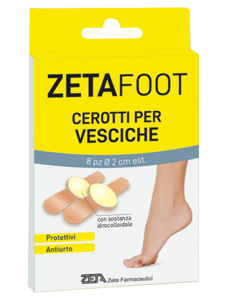 Zfoot cer idrocol vesciche 8pz