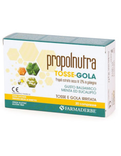 Propolnutra tosse-gola 20 compresse | Clubfarma