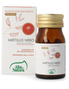 Mirtillo nero 60 compresse terranata - ALTA NATURA | Clubfarma