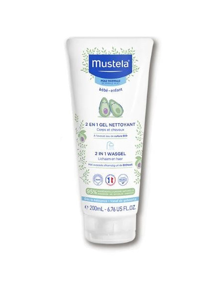 Mustela gel 2 in 1 200ml 2020