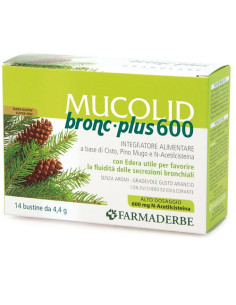 Mucolid bronc 600 plus 14 bustine