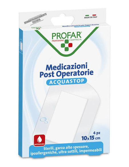Profar medic imp ster 10x15 4p