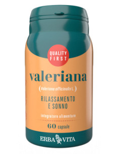 Valeriana 60 capsule 500mg erbavita | Clubfarma
