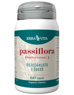 Passiflora 60 capsule 550mg flacone - ERBA VITA | Clubfarma