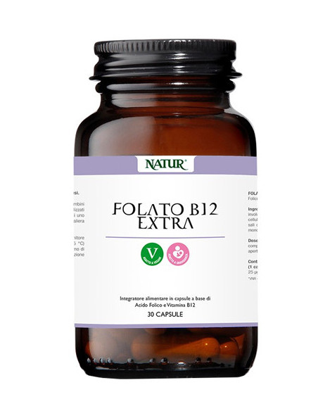 Folato b12 extra 30 capsule