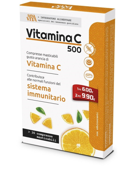 Sanavita vitamina c mast 30 compresse