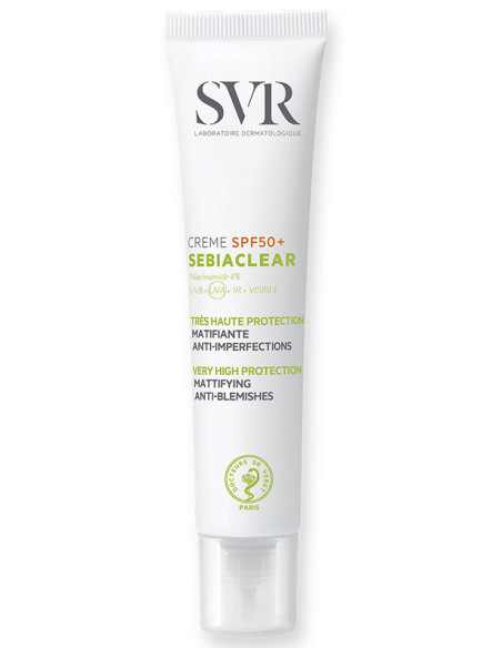 Sebiaclear creme spf50 piu 40ml