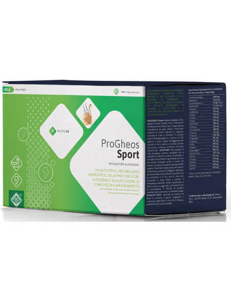 Pro gheos sport 30 bustine 6g