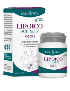 Lipoico acti nerv retard 30 compresse | Clubfarma