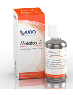 Metatox 3 30ml gocce - GUNA | Clubfarma