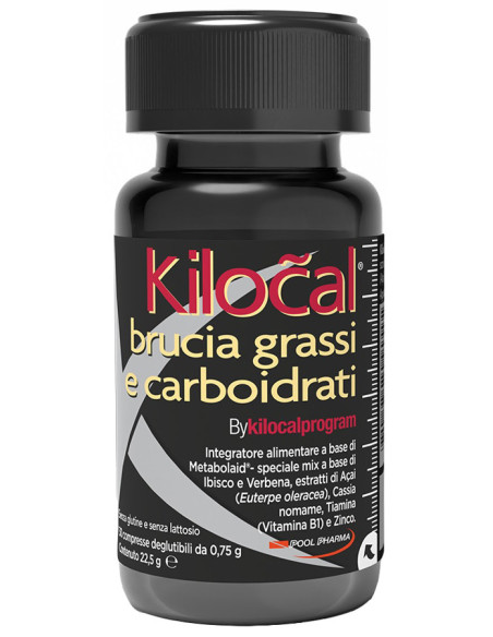 Kilocal brucia gras carbo30 compresse
